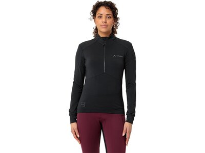 VAUDE Damen Trikot Wo Kuro Halfzip LS Tricot schwarz