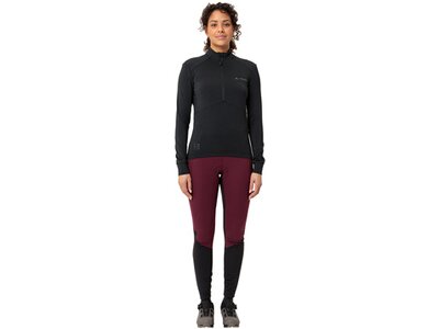 VAUDE Damen Trikot Wo Kuro Halfzip LS Tricot schwarz