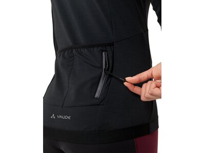 VAUDE Damen Trikot Wo Kuro Halfzip LS Tricot schwarz