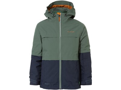 VAUDE Kinder Doppeljacke Kids Snow Cup 3in1 Jacket III Grün