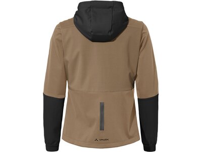 VAUDE Damen Funktionsjacke Wo Qimsa Hooded Softshell Jacket II Braun