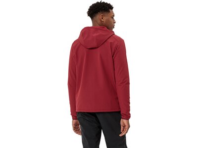 VAUDE Herren Funktionsjacke Me Elope Stormfleece Hoody rot