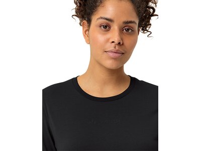 VAUDE Damen Shirt Wo Logo LS T-Shirt schwarz