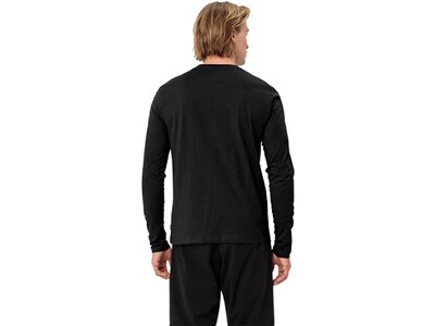 VAUDE Herren Shirt Me Logo LS T-Shirt schwarz