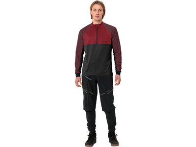 VAUDE Herren Shirt Me Qimsa Halfzip LS Shirt rot