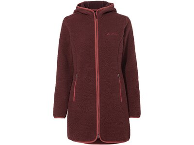 VAUDE Damen Funktionsjacke SE Wo Hitra Hooded Fleece Coat Rot