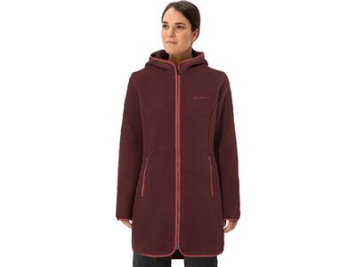 VAUDE Damen Funktionsjacke SE Wo Hitra Hooded Fleece Coat Rot