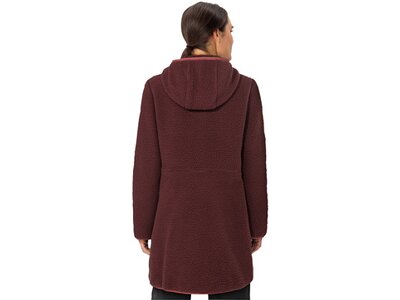 VAUDE Damen Funktionsjacke SE Wo Hitra Hooded Fleece Coat Rot