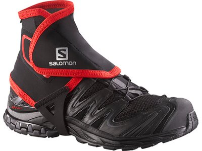 SALOMON Herren Trail Running Gamasche "Trail Gaiters High" Schwarz