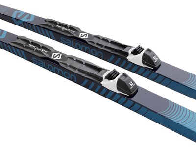 SALOMON Damen XC Nordicski Set SNOWSCAPE 7 VITANE PM PLK AUTO Grau