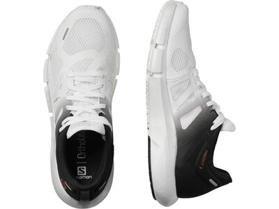 SALOMON Herren Laufschuhe SHOES PREDICT2 White/Black/White Schwarz