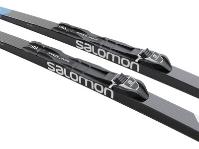 SALOMON Langlauf Ski XC SKI SET RC eSKIN JUNIOR PM PLK ACC J Weiß