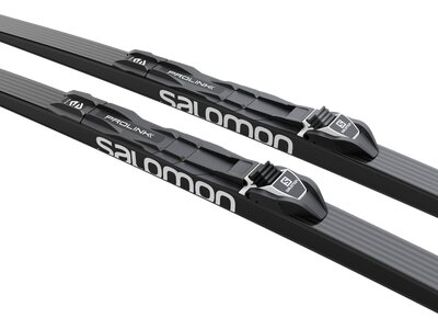 SALOMON Langlauf Ski XC SKI SET AERO GRIP JR PM PLK ACC JR Weiß