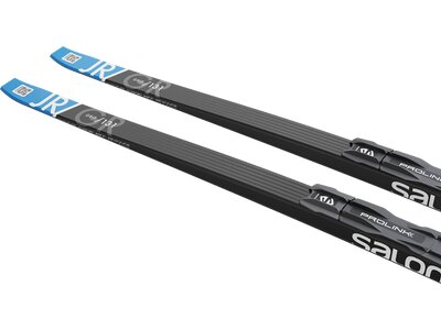 SALOMON Langlauf Ski XC SKI SET AERO GRIP JR PM PLK ACC JR Weiß