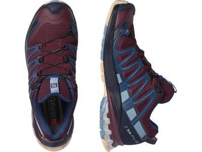 SALOMON Damen Trailrunningschuhe SHOES XA PRO 3D v8 W Wine Tasting/Nisk/A Grau