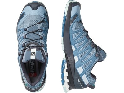 SALOMON Damen Trailrunningschuhe SHOES XA PRO 3D v8 W Ashley Blue/Ebony/O Blau