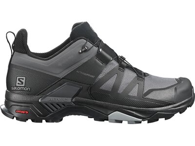 SALOMON Herren Multifunktionsschuhe SHOES X ULTRA 4 WIDE GTX Mgnt/Black/Monu Grau