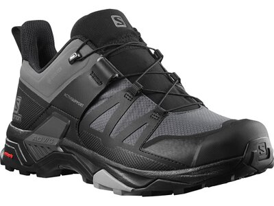 SALOMON Herren Multifunktionsschuhe SHOES X ULTRA 4 WIDE GTX Mgnt/Black/Monu Grau