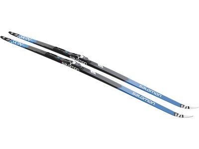 SALOMON Langlauf Ski XC SKI SET RC 8 eSKIN H+PLK SHIFT Pro Grau