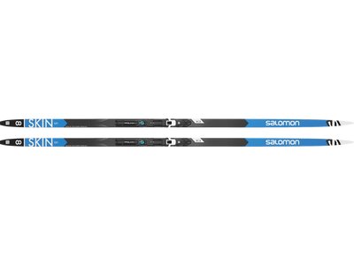 SALOMON Langlauf Ski XC SKI SET RC 8 eSKIN H+PLK SHIFT Pro Grau