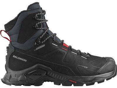 SALOMON Herren Trekkingsandale SHOES QUEST WINTER TS CSWP Black/Goji B Schwarz