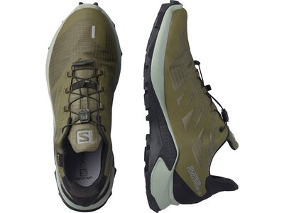 SALOMON Herren Trailrunningschuhe SHOES SUPERCROSS 3 GTX OlvNig/Wrought Ir Grau