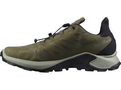 SALOMON Herren Trailrunningschuhe SHOES SUPERCROSS 3 GTX OlvNig/Wrought Ir Grau