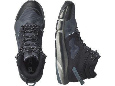 SALOMON Herren Multifunktionsstiefel SHOES PREDICT HIKE MID GTX Ebony/Black/S Grau