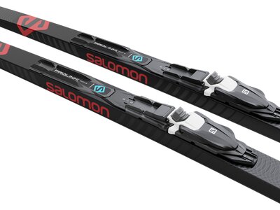 SALOMON Langlauf Ski XC SKI SET SNOWSCAPE 9 SKIN + PS PRO Grau