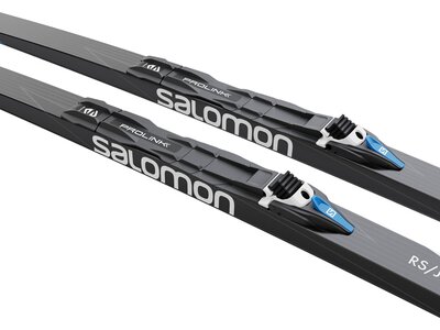 SALOMON Langlauf Ski XC SKI SET RS JUNIOR PM PLK RACE JR SK Grau