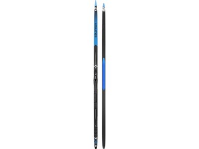 SALOMON Langlauf Ski XC SKI SET RCX eSKIN Hard + SHIIN BDG Grau