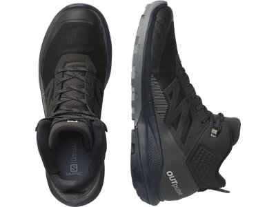 SALOMON Herren Multifunktionsstiefel SHOES OUTpulse Mid GTX Black/Ebony/Vanil Schwarz