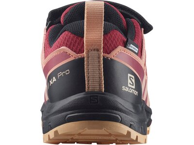 SALOMON Kinder Multifunktionsschuhe SHOES XA PRO V8 CSWP K Earth/Black/Almon Rot