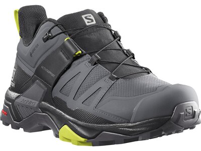 SALOMON Herren Multifunktionsschuhe SHOES X ULTRA 4 GTX QuSh/Black/Evening P Grau