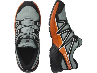 SALOMON Kinder Multifunktionsschuhe SHOES SPEEDCROSS J Wrought Iron/Black/Vi Grau