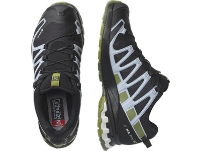 SALOMON Damen Trailrunningschuhe SHOES XA PRO 3D v8 GTX W Black/Green Mos Grau