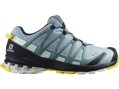 SALOMON Damen Trailrunningschuhe SHOES XA PRO 3D v8 GTX W Zen Blue/Wht/Go Grau