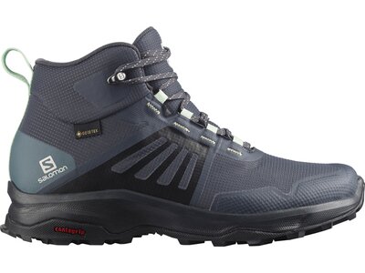 SALOMON Damen Multifunktionsstiefel SHOES X-RENDER MID GTX W Ebony/Black/Sto Grau