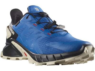 SALOMON Herren Trailrunningschuhe SHOES SUPERCROSS 4 GTX NautBl/Black/Rain Blau