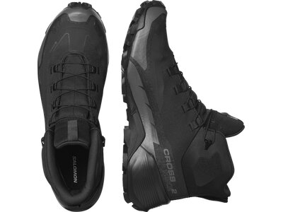 SALOMON Herren Multifunktionsstiefel SHOES CROSS HIKE MID GTX 2 Black/Black/M Grau