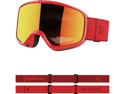 SALOMON Herren Brille GOGGLES AKSIUM 2.0 RED/Univ MID RED Rot