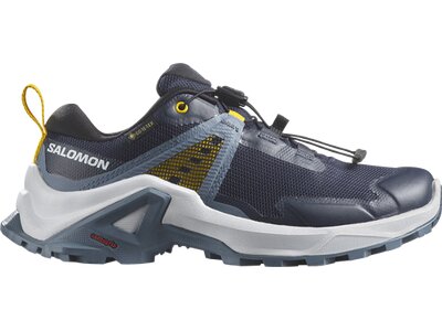 SALOMON Kinder Trailrunningschuhe SHOES X RAISE GTX J Nisk/China Blue/Lemo Grau