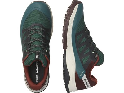 SALOMON Herren Multifunktionsschuhe SHOES OUTRISE GTX Ponder/Bitter Chocolat Grün