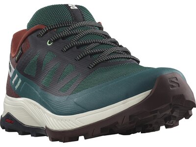 SALOMON Herren Multifunktionsschuhe SHOES OUTRISE GTX Ponder/Bitter Chocolat Grün