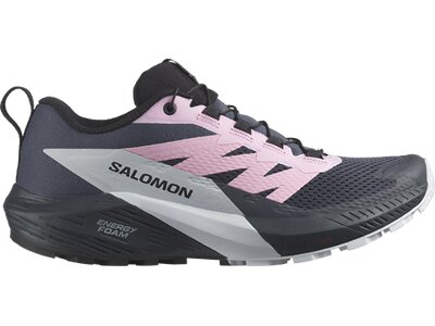 SALOMON Damen Trailrunningschuhe SHOES SENSE RIDE 5 W India Ink/Lilac/Arc Grau
