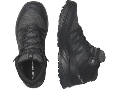 SALOMON Damen Multifunktionsstiefel SHOES OUTRISE MID GTX W Black/Black/Ebon Grau