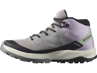 SALOMON Damen Multifunktionsstiefel SHOES OUTRISE MID GTX W Gull/Orchid Bloo Grau