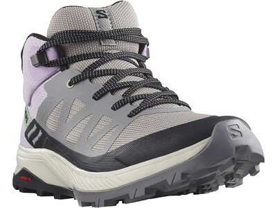 SALOMON Damen Multifunktionsstiefel SHOES OUTRISE MID GTX W Gull/Orchid Bloo Grau