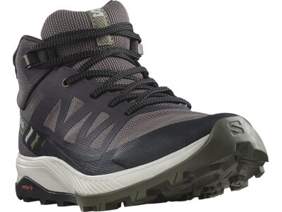 SALOMON Damen Multifunktionsstiefel SHOES OUTRISE MID GTX W Shale/Black/Deep Grau