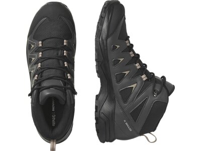 SALOMON Herren Multifunktionsstiefel SHOES X BRAZE MID GTX Black/Phantm/Vinkh Schwarz
